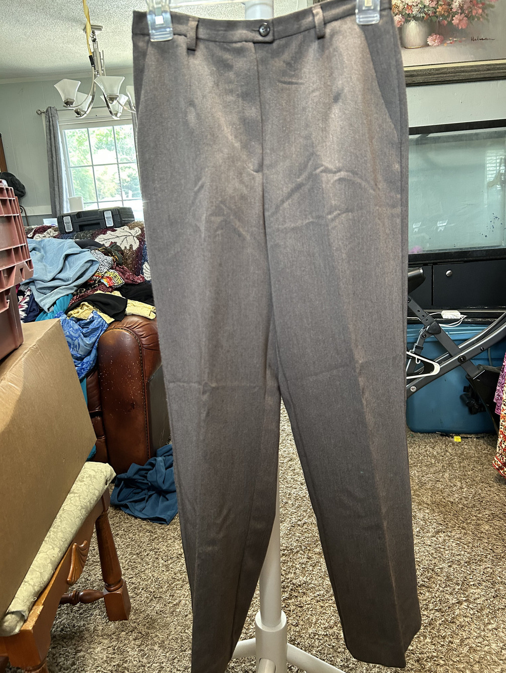 Villager Petite Brown Dress Pants Size 6P